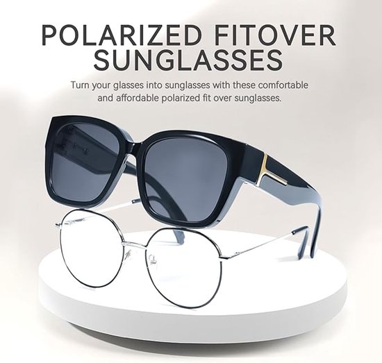 Zonnebril - Modieus unisex - Kan over een gewone bril gedragen worden (alleen zonnebrillen) - 7 — afbeelding 3