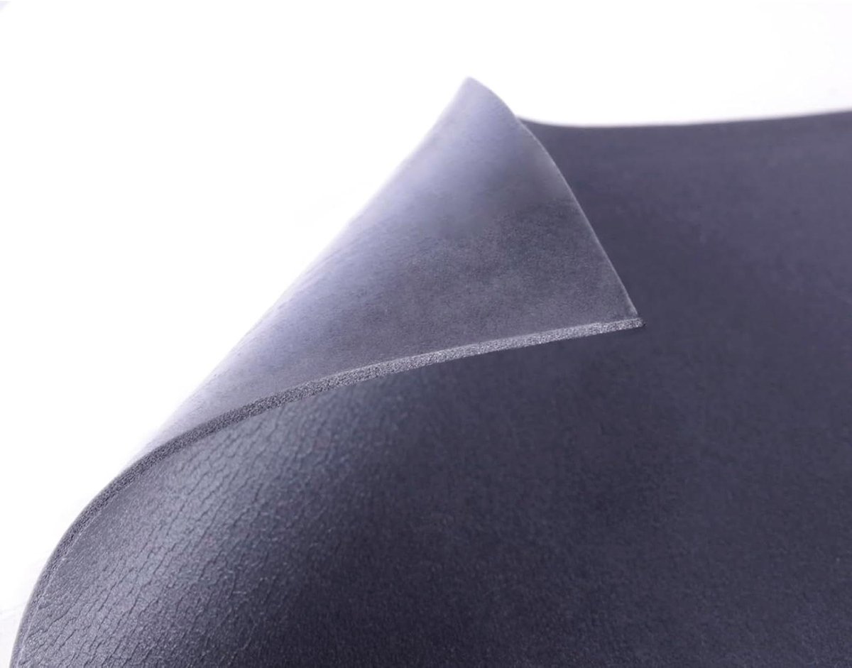 Isolatiemat - Geluidsisolatie Paneel - Warmte en Geluid Dempen - Elastisch en Vochtwerend - 375x500x4mm 20 Stuks - Grijs