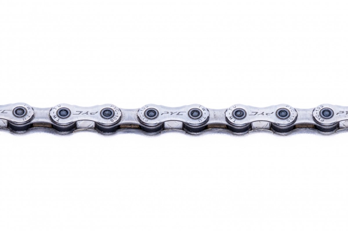 PYC P1002 - Fietsketting - 10-speed - Silver - Chrome Harden Technologie