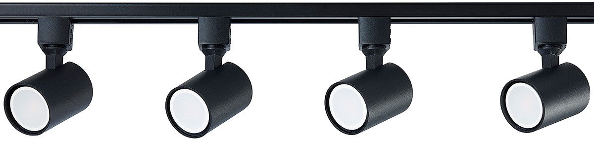 Light Prestige Snow - Reflektor - 4x GU10 - Zwart - Metaal