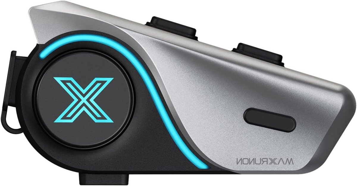 Motorfiets Bluetooth Headset - Helm Communicatie Systeem - Veilig Communiceren Onderweg - Audio Multitasking Functie - 1000m Intercom Bereik