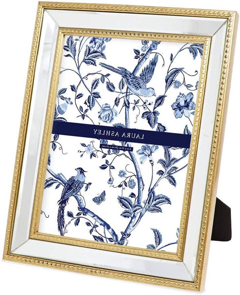 Fotolijst Goud - Spiegel lijst - Foto's Tonen - Kralenrand Design - 8x10 inch - Goud