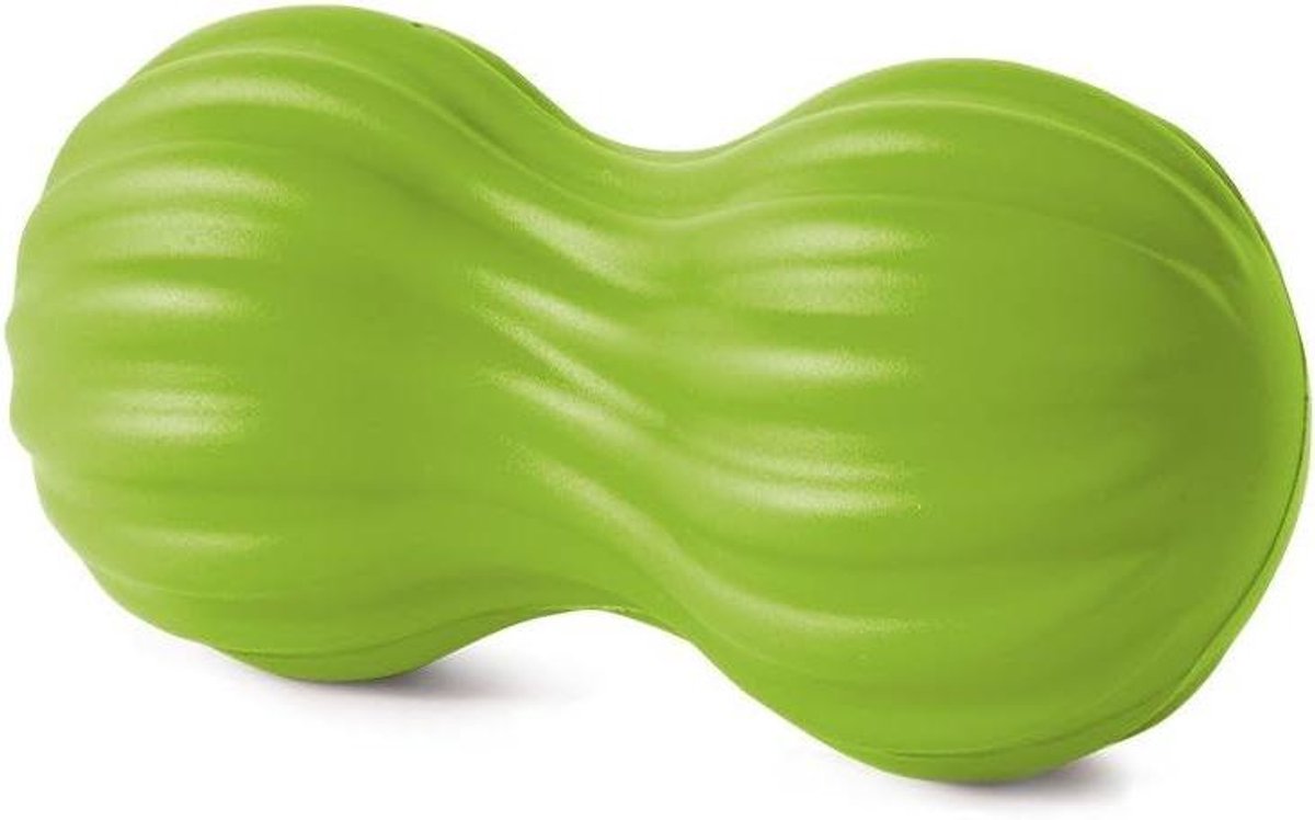 Fascia Duoball - Massagebal Nek Rug - Spierregeneratie Massage - Golvende Vorm - 1575 x 838 x 711 cm - Lime