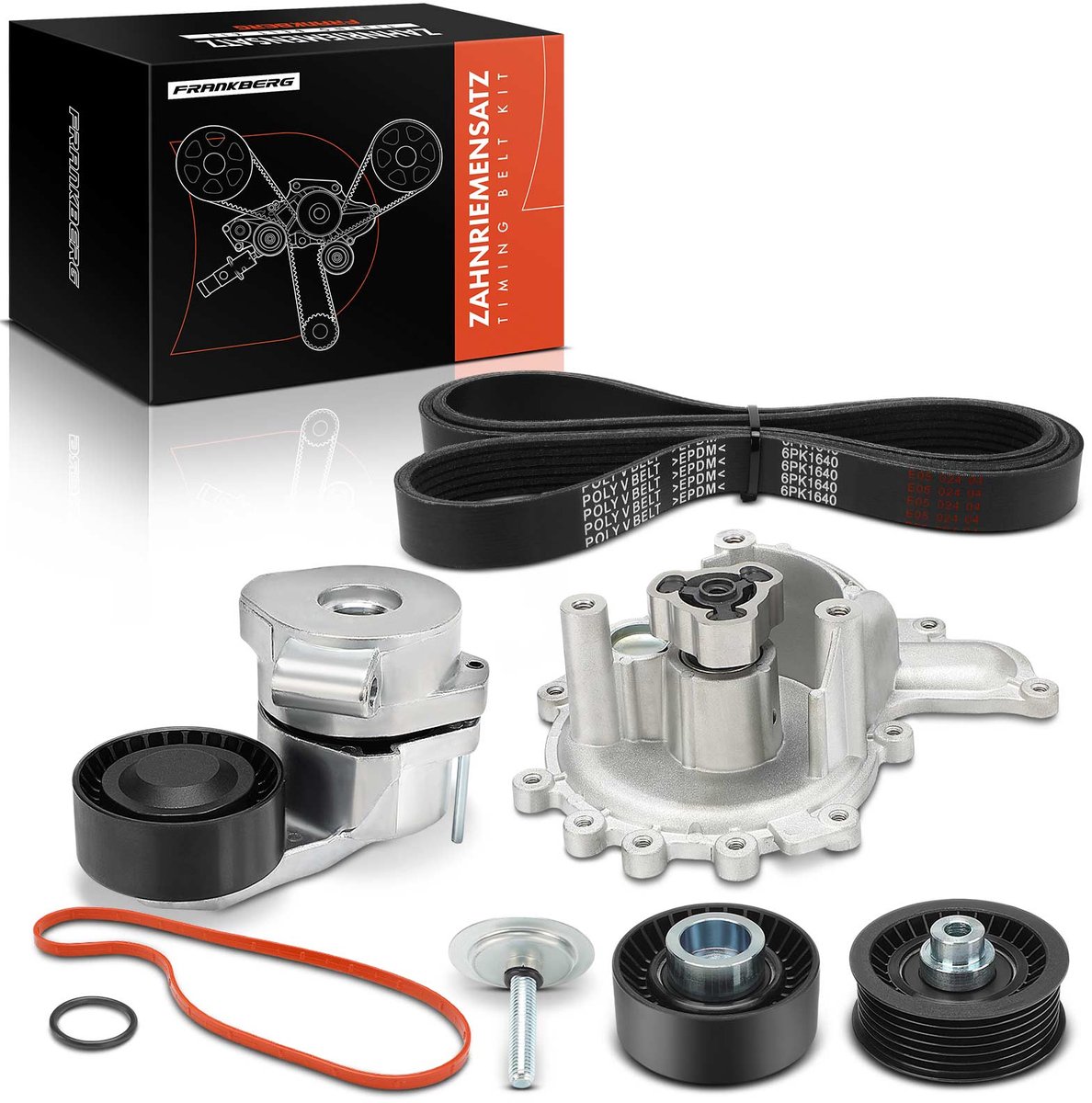 Frankberg 1x multiriemenset waterpomp voor FORD