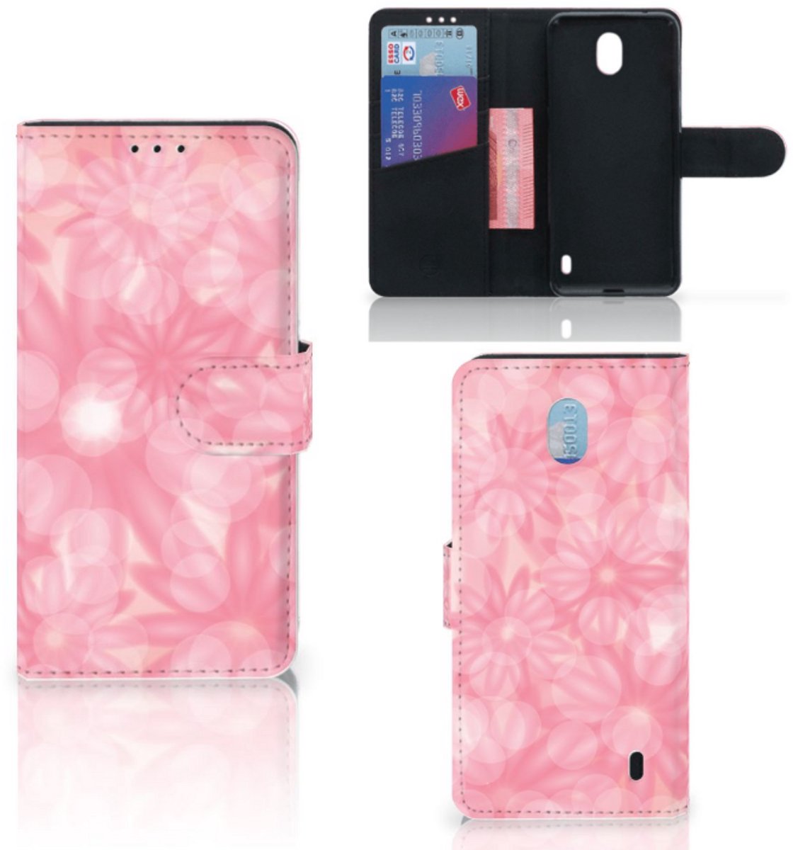 Nokia 1 Plus Hoesje Spring Flowers
