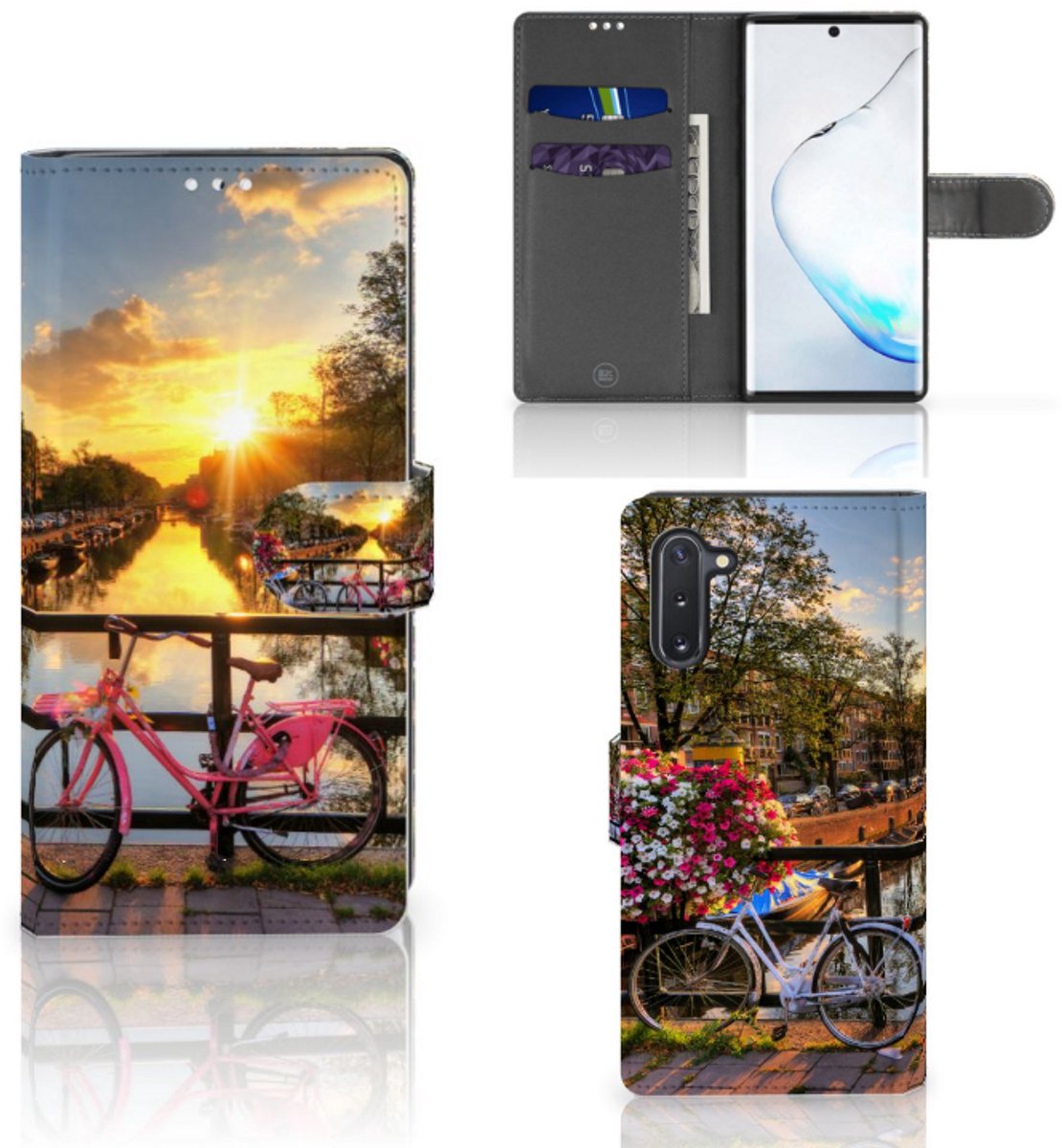 Samsung Galaxy Note 10 Flip Cover Amsterdamse Grachten