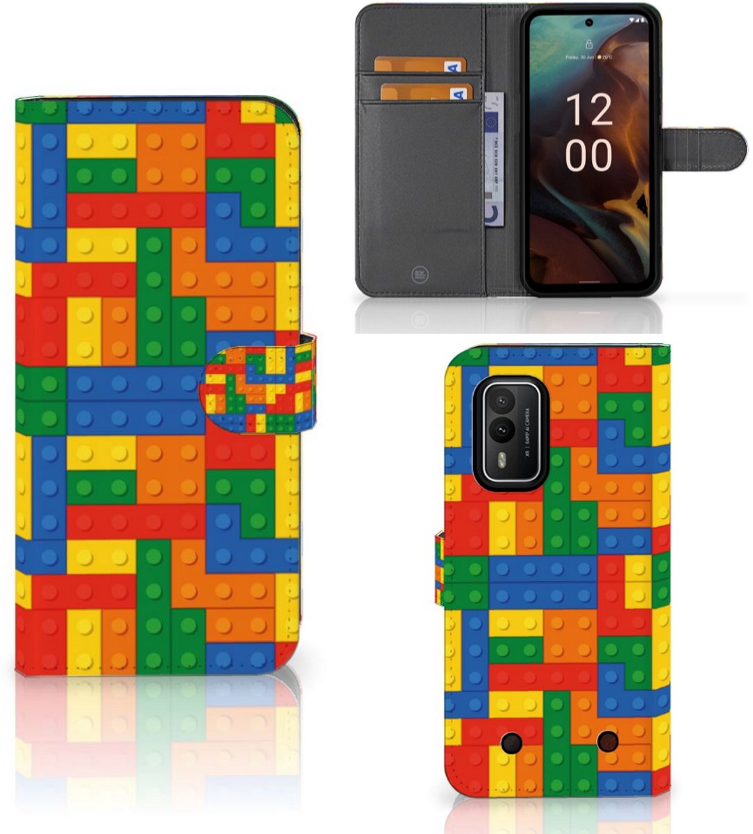 Nokia XR21 Telefoon Hoesje Blokken