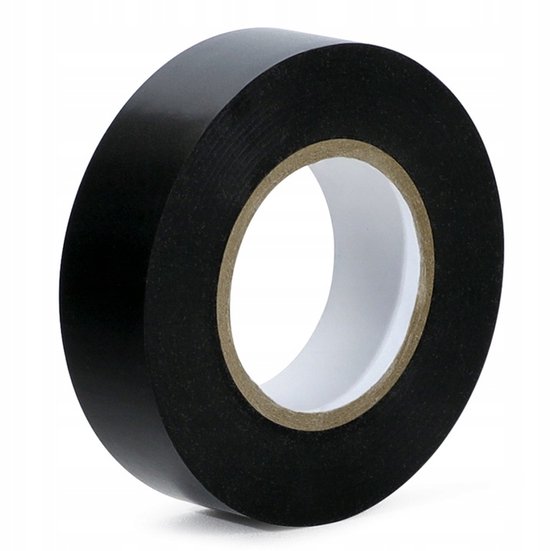 PVC Serie - Isolatie Tape - 18m - Zwart - Waterdicht van Merkloos — afbeelding 2