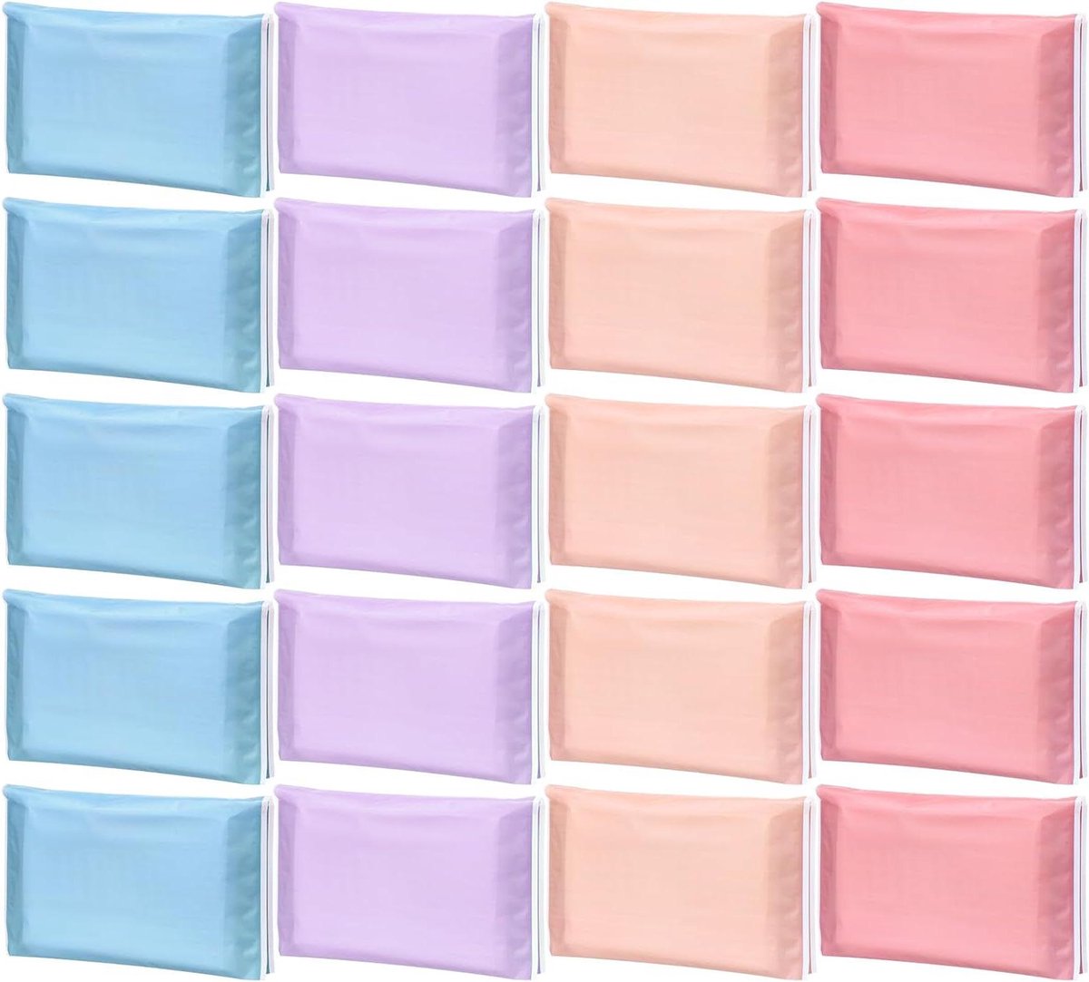 Zakdoekjes Pakketten - Reis Tissues - Hygiënisch Onderweg - Elegant Morandi Design - 100 Pakjes - Gekleurd