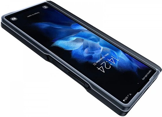 TORRAS Armor Stand Hoesje Geschikt voor Samsung Galaxy Z Fold 6 - Compatibel met MagSafe - Back Cover met Kickstand - Zwart