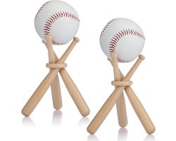 Honoson Honkbal Stand Houders Ballen Display Bat Houten Standhouder Display Centerpieces Tafels voor Honkbal Sport Lover