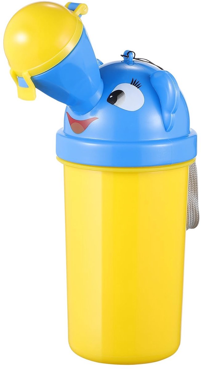 aladdien - Portable Potty - Baby Urinaal - Handig voor onderweg - Compact formaat - Urineren zonder zorgen - Geschikt voor baby jongens - 18.5 x 7 x..