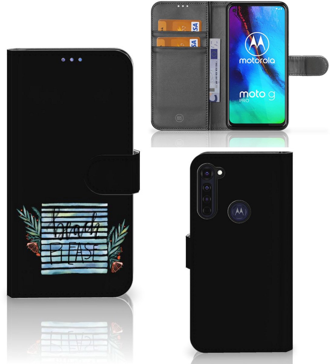 Motorola Moto G Pro Leuk Hoesje Boho Beach