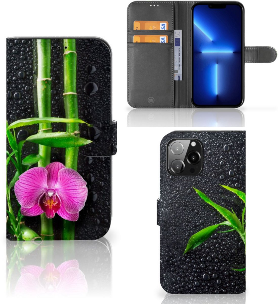 iPhone 13 Pro Max Hoesje Orchidee