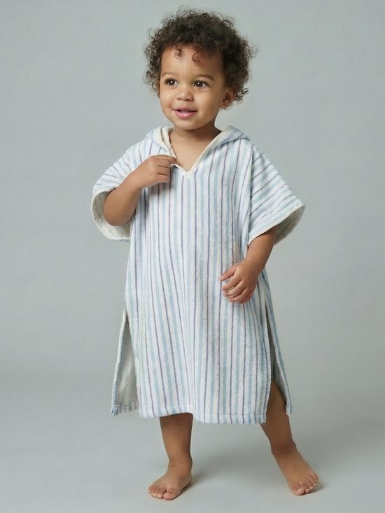 Vertbaudet Badponcho baby Dieren, met gerecycled katoen van Merkloos — afbeelding 3
