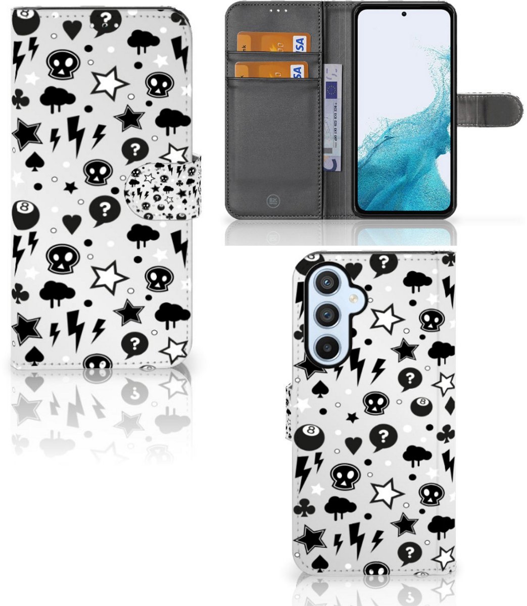 Telefoonhoesje met Naam Samsung Galaxy A54 5G Silver Punk