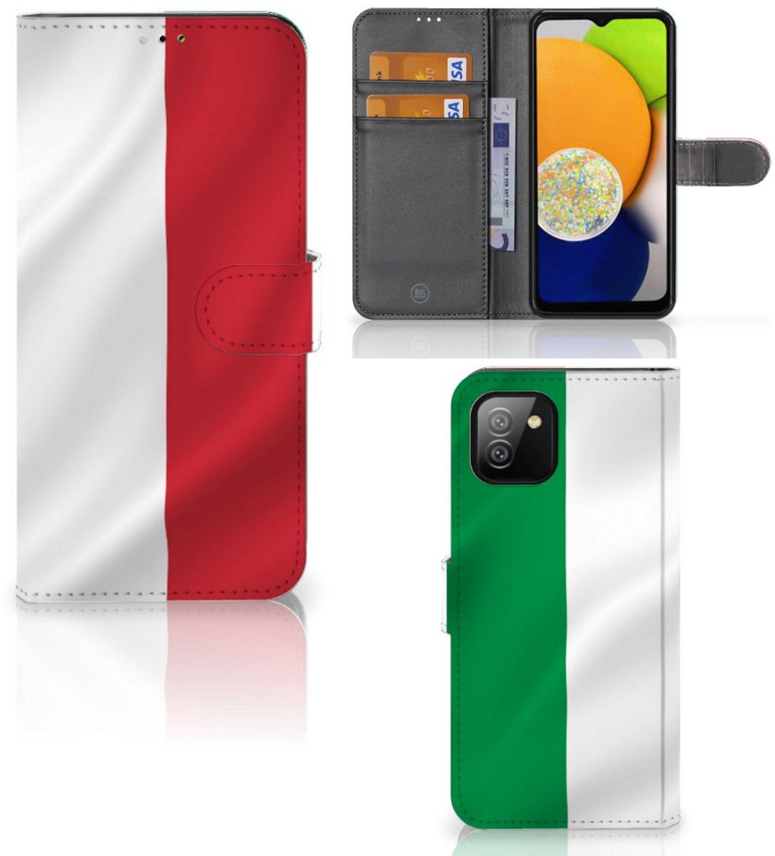 Samsung Galaxy A03 Bookstyle Case Italië