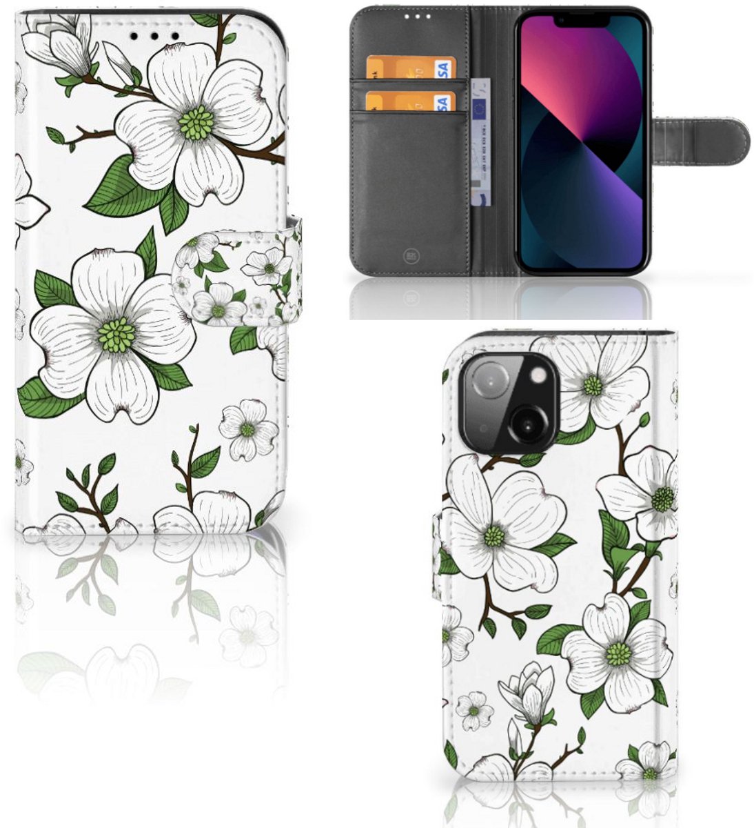 iPhone 13 Mini Hoesje Dogwood Flowers