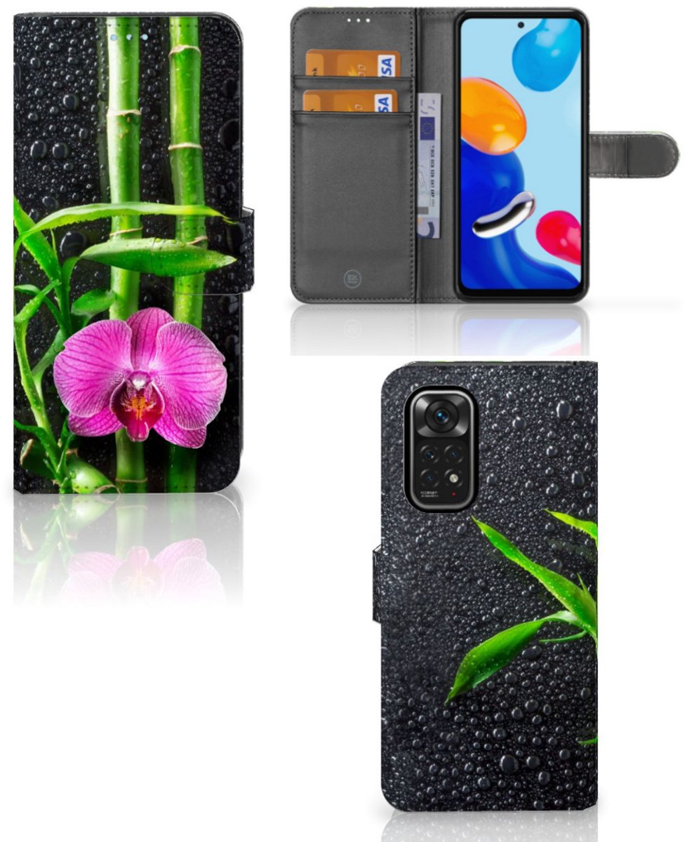 Xiaomi Redmi Note 11/11S Hoesje Orchidee