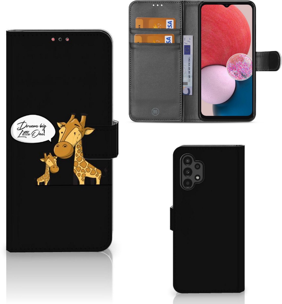 Samsung Galaxy A13 (4G) Leuk Hoesje Giraffe