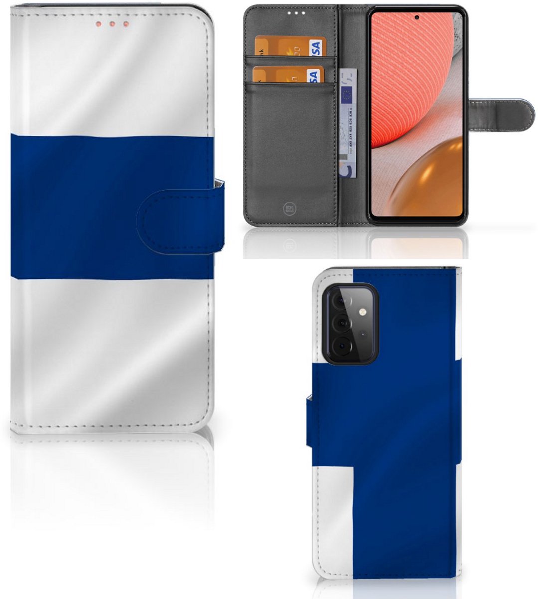 Samsung Galaxy A72 Bookstyle Case Finland