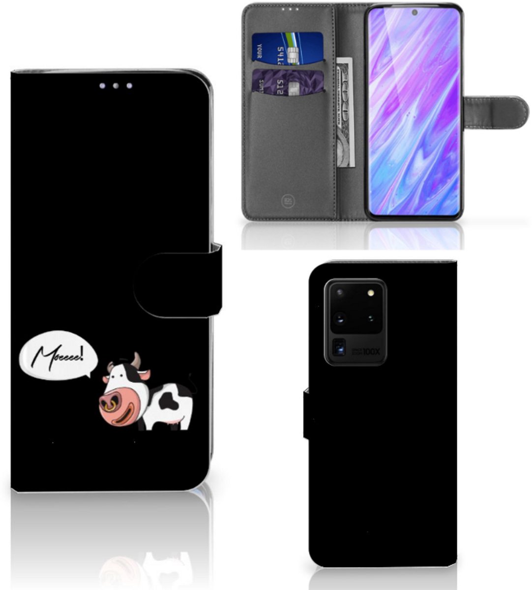Samsung Galaxy S20 Ultra Leuk Hoesje Cow
