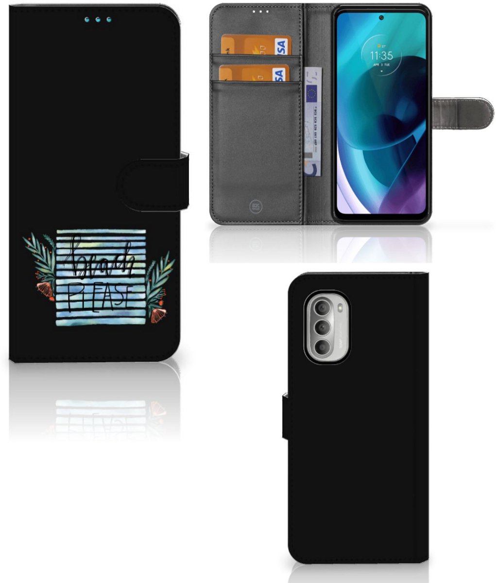 Motorola Moto G51 5G Leuk Hoesje Boho Beach