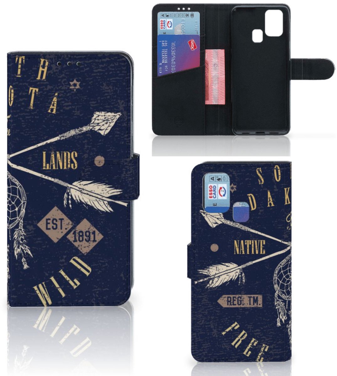 Samsung Galaxy M31 Flip Cover South Dakota