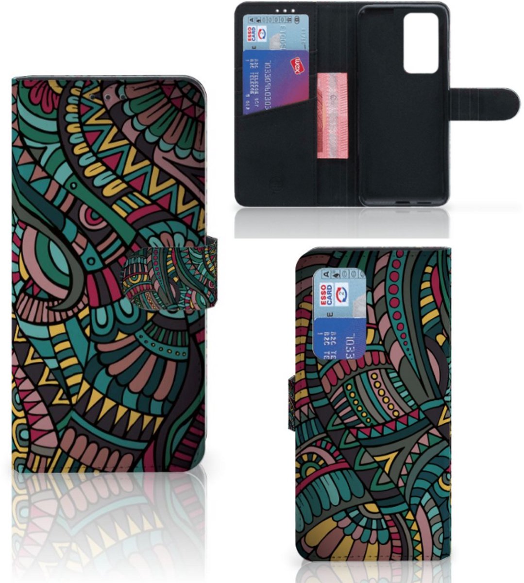 Huawei P40 Pro Telefoon Hoesje Aztec