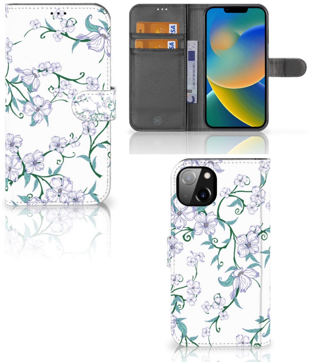 iPhone 14 Plus Uniek Hoesje Blossom White