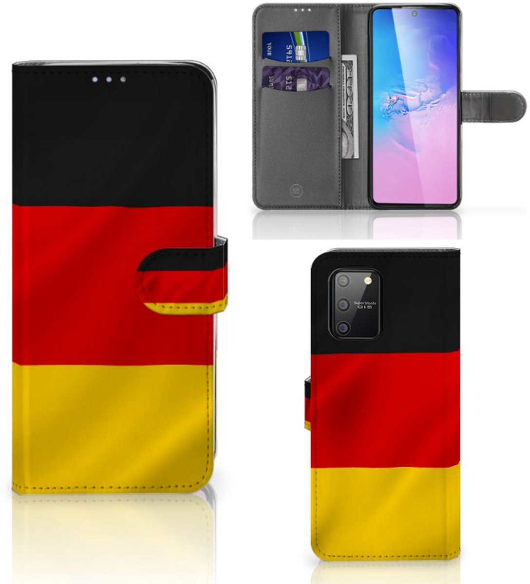 Samsung S10 Lite Bookstyle Case Duitsland