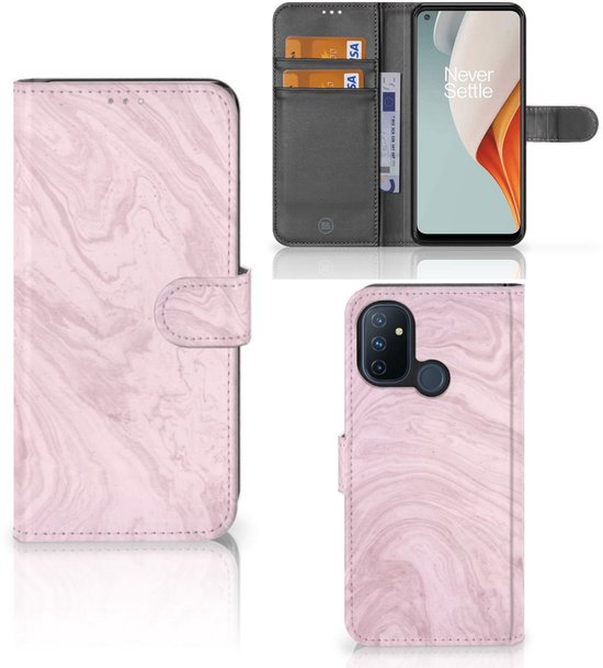 Coque OnePlus Nord N100 Coque pour Rose Marble