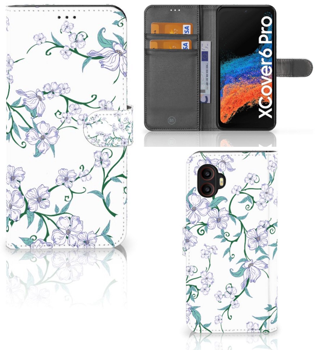 Samsung Galaxy Xcover 6 Pro Uniek Hoesje Blossom White