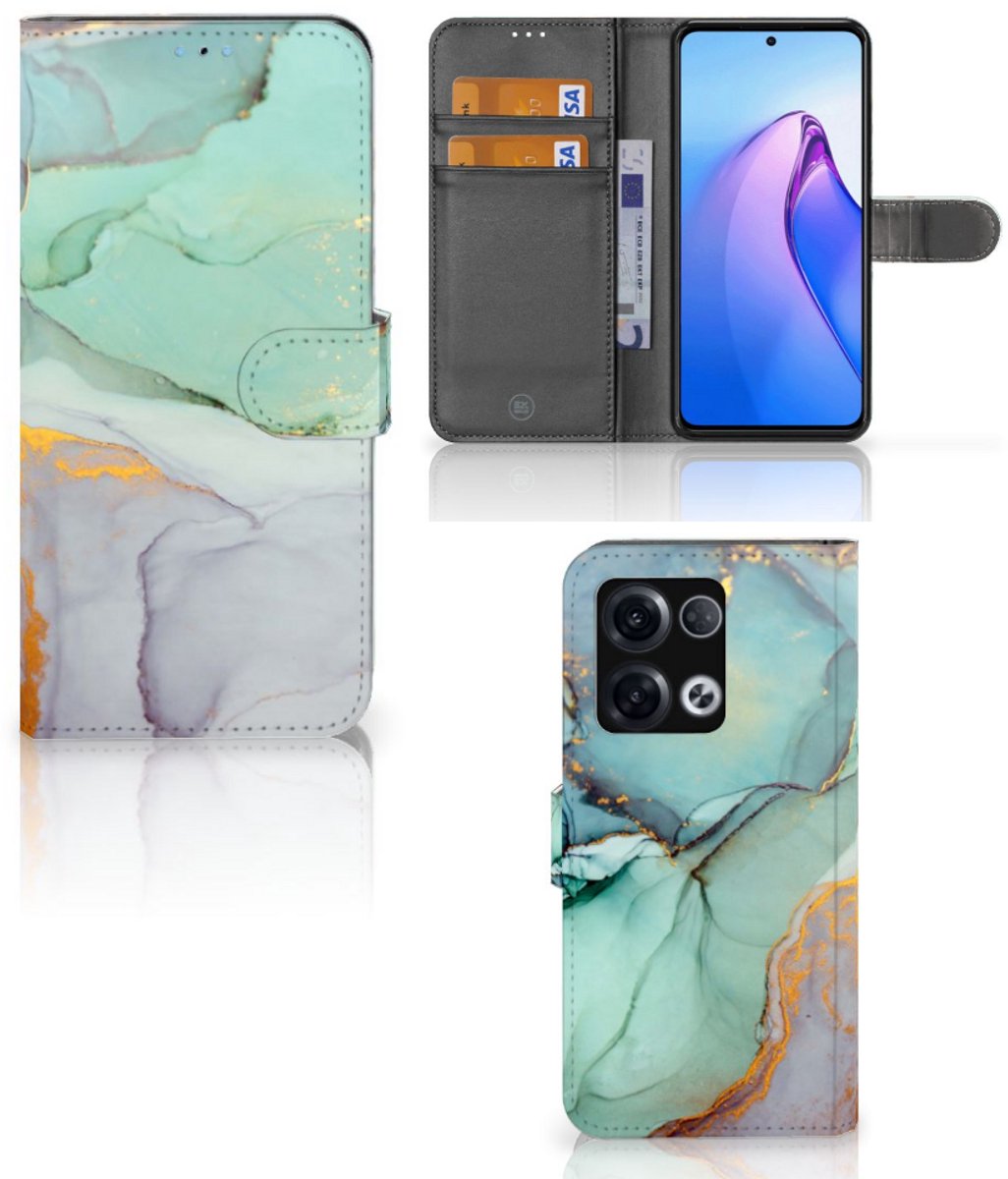 Hoesje voor OPPO Reno8 Pro Watercolor Mix