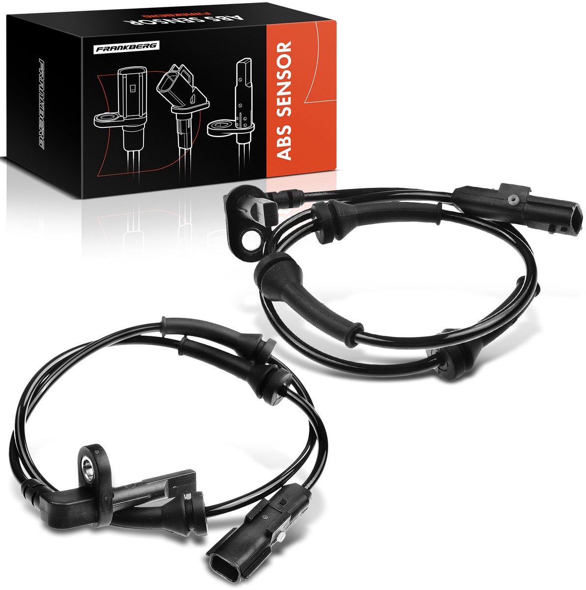 Frankberg 2x ABS sensor vooras links/rechts voor Renault Laguna 3