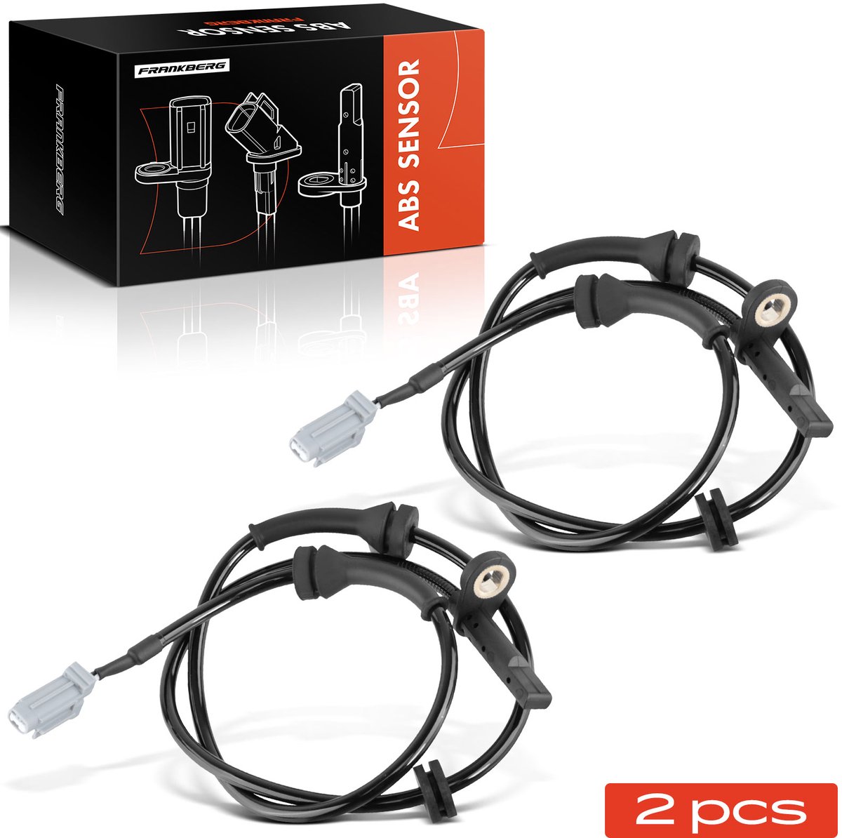 Frankberg 2x ABS Sensor Vooras voor Nissan