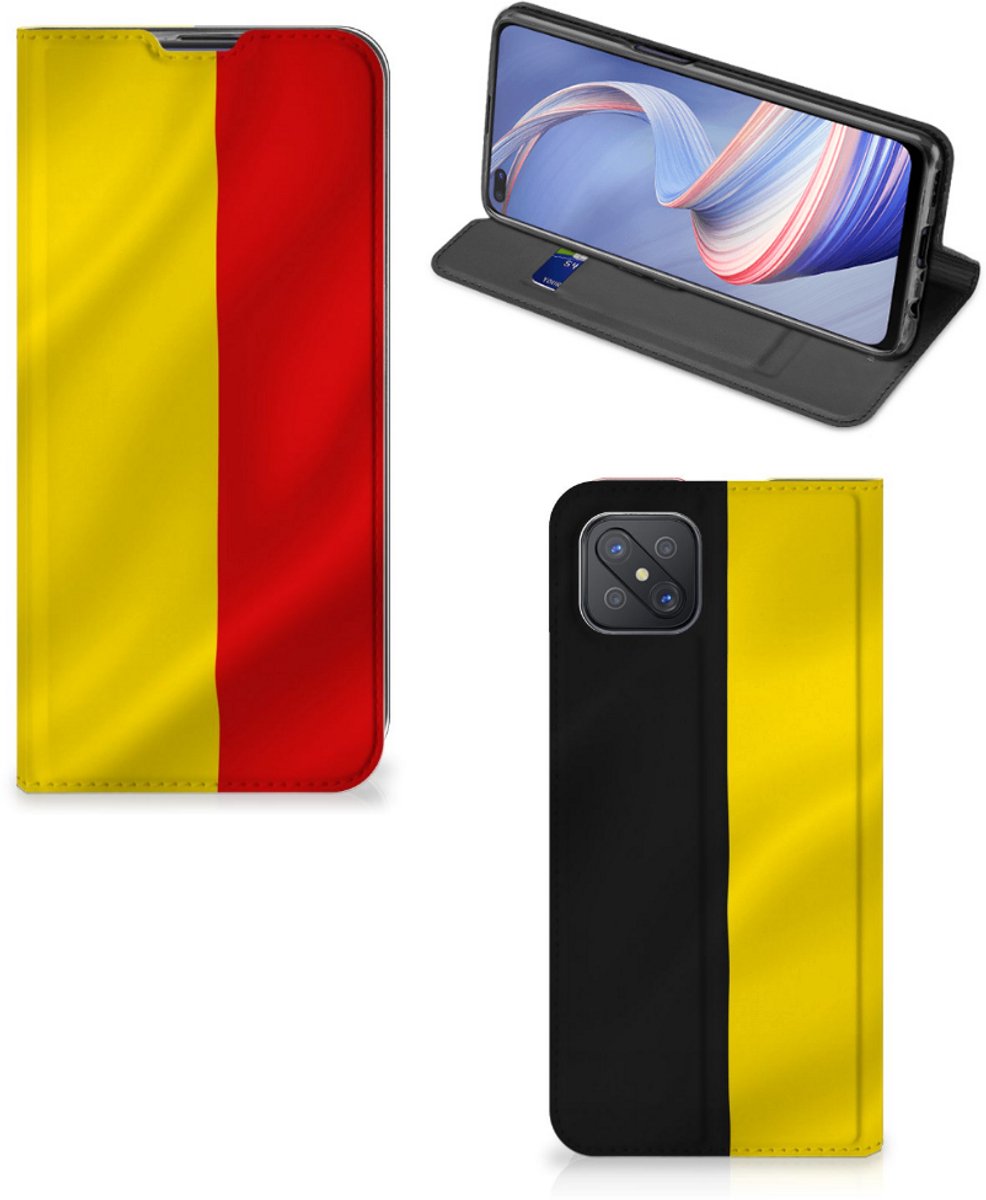 OPPO Reno4 Z 5G Standcase Belgische Vlag