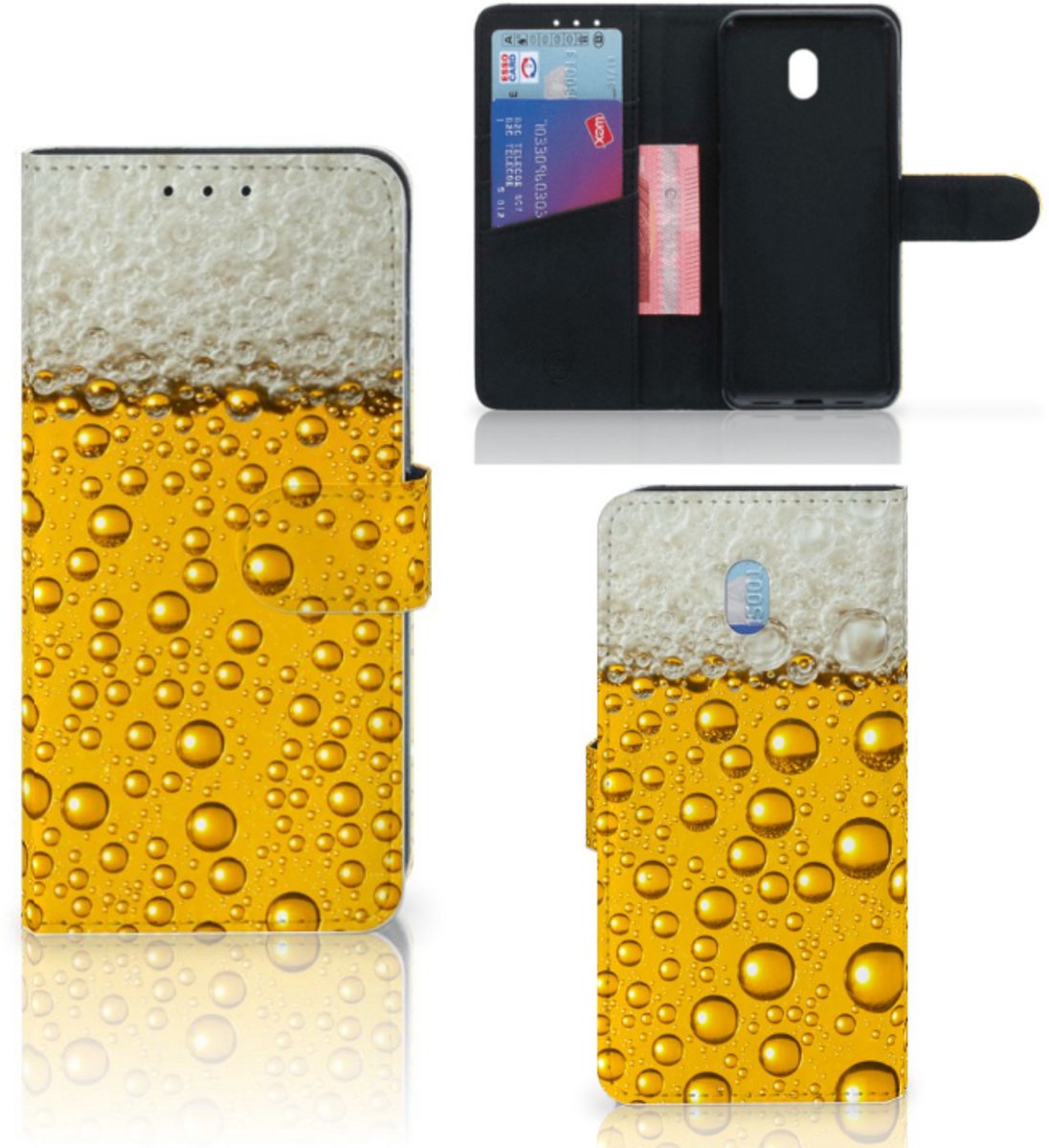 Book Case voor Xiaomi Redmi 8A Book Cover Bier