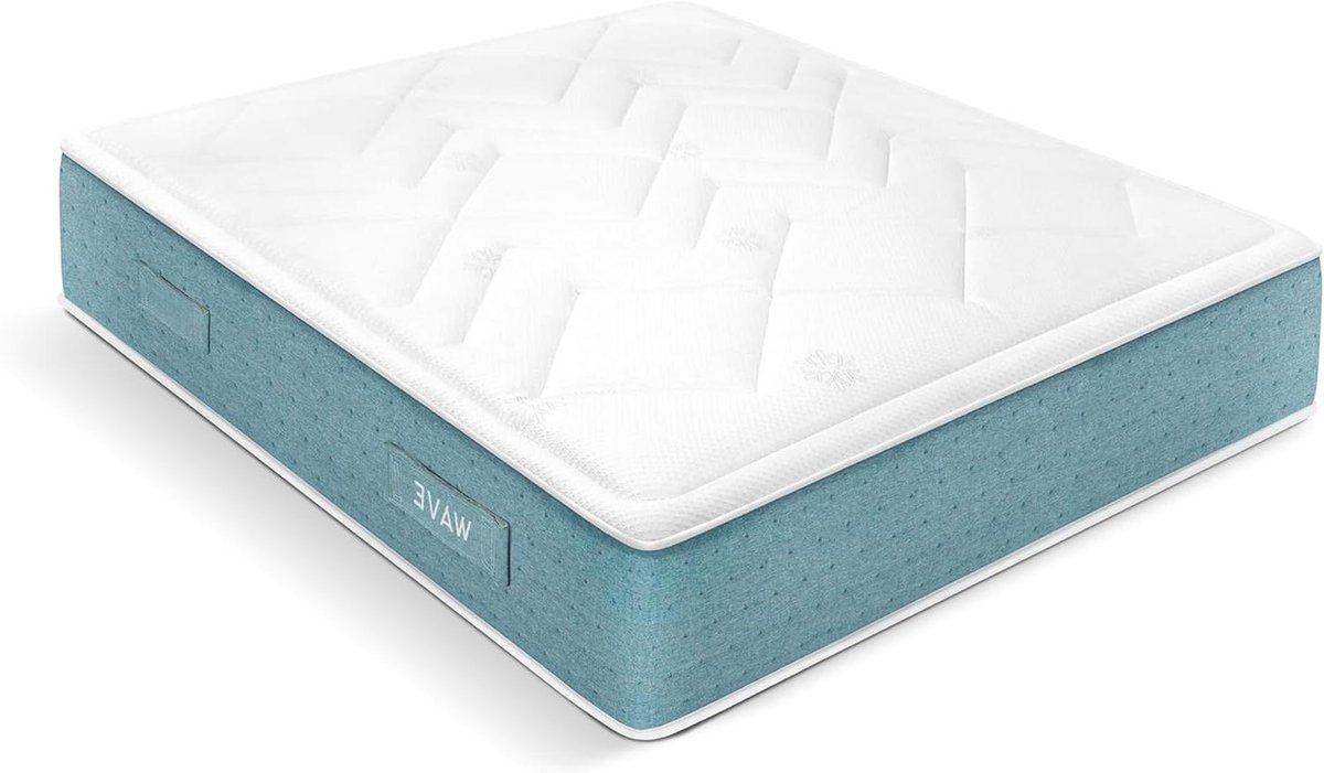 WIN REST Pocketveringmatras, 90 x 200 cm, koudeeffect, voert de lichaamswarmte af, model W