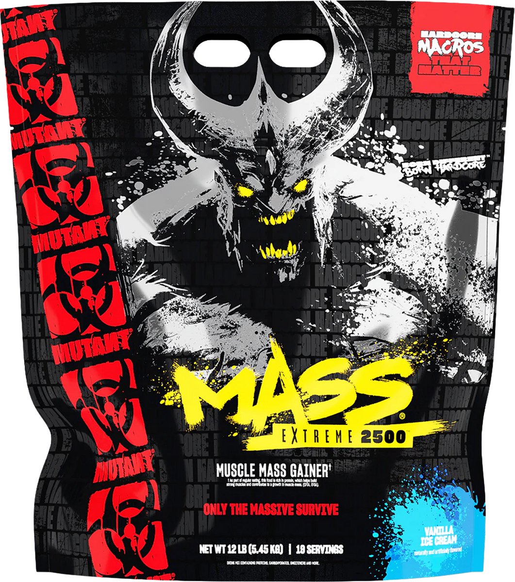 Mutant Mass XXTreme 2500 - 9070 g - Vanille