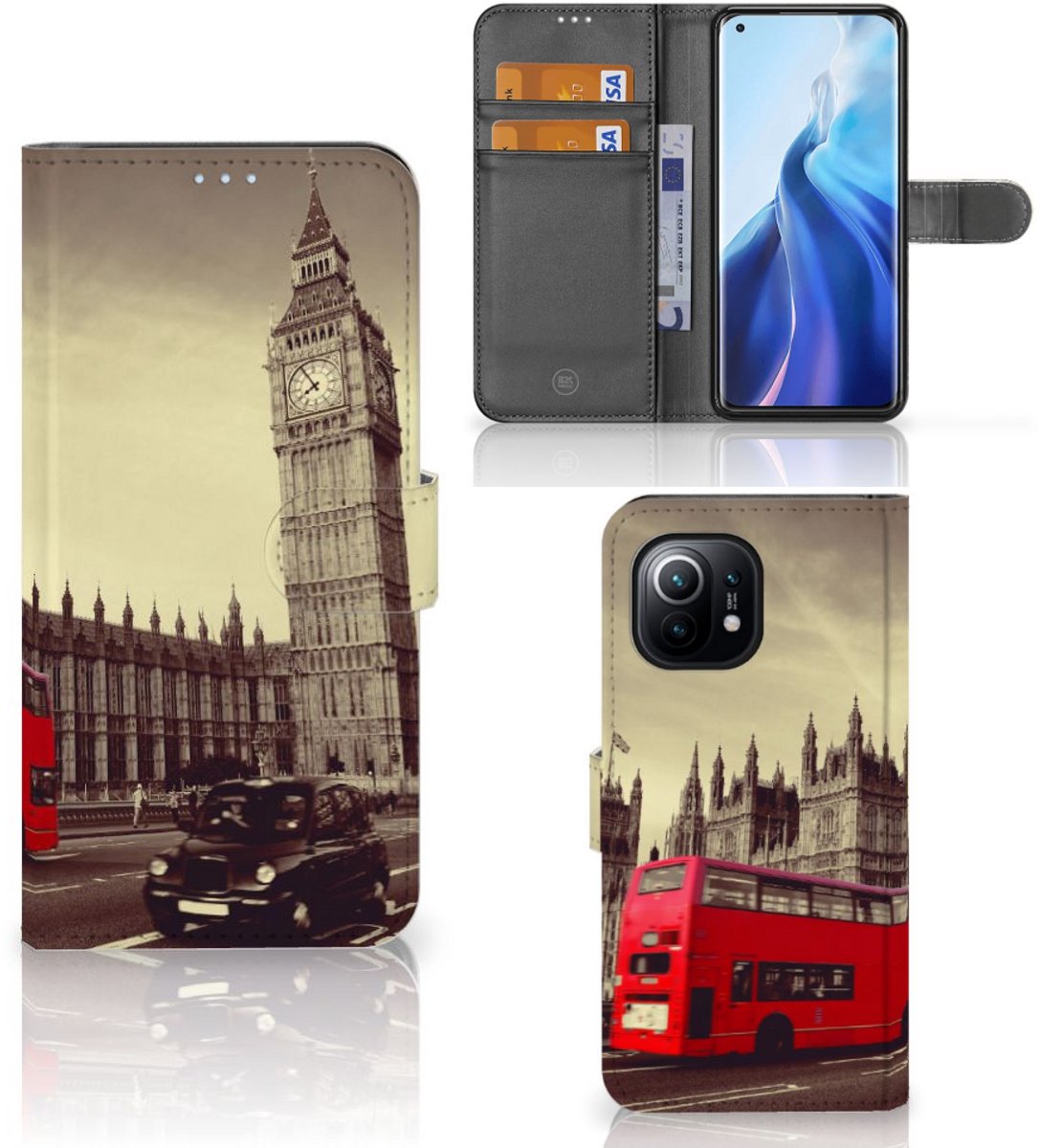 Xiaomi Mi 11 Flip Cover Londen
