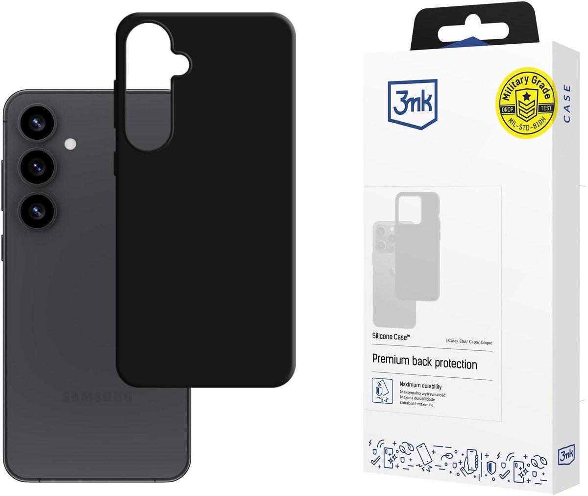 Samsung Galaxy S25 - 3mk siliconen hoesje