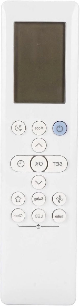 Universele Afstandsbediening voor Airconditioning, Vervangende AC Remote Control, Geschikt voor Diverse Modellen
