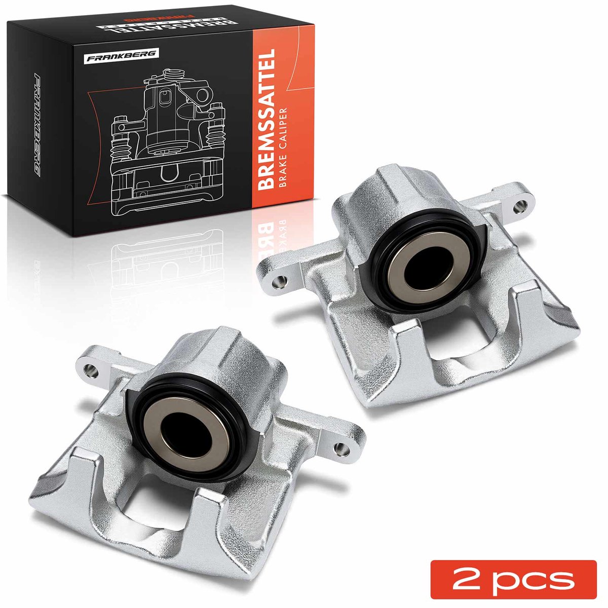 Frankberg 2x remklauw achteras links/rechts voor Dodge Nitro Jeep
