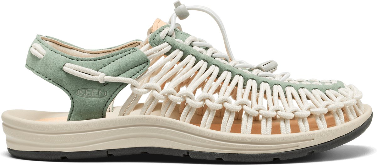 Keen Uneek Dames Sandalen Lily Pad/Peach Fuzz Groen