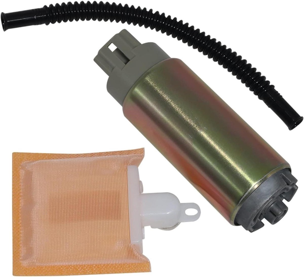 Motor Brandstofpomp - Benzinepomp Motorfiets - Brandstoftoevoer Optimaliseren - Plug-and-Play Installatie - 50 Grams - Niet gespecificeerd
