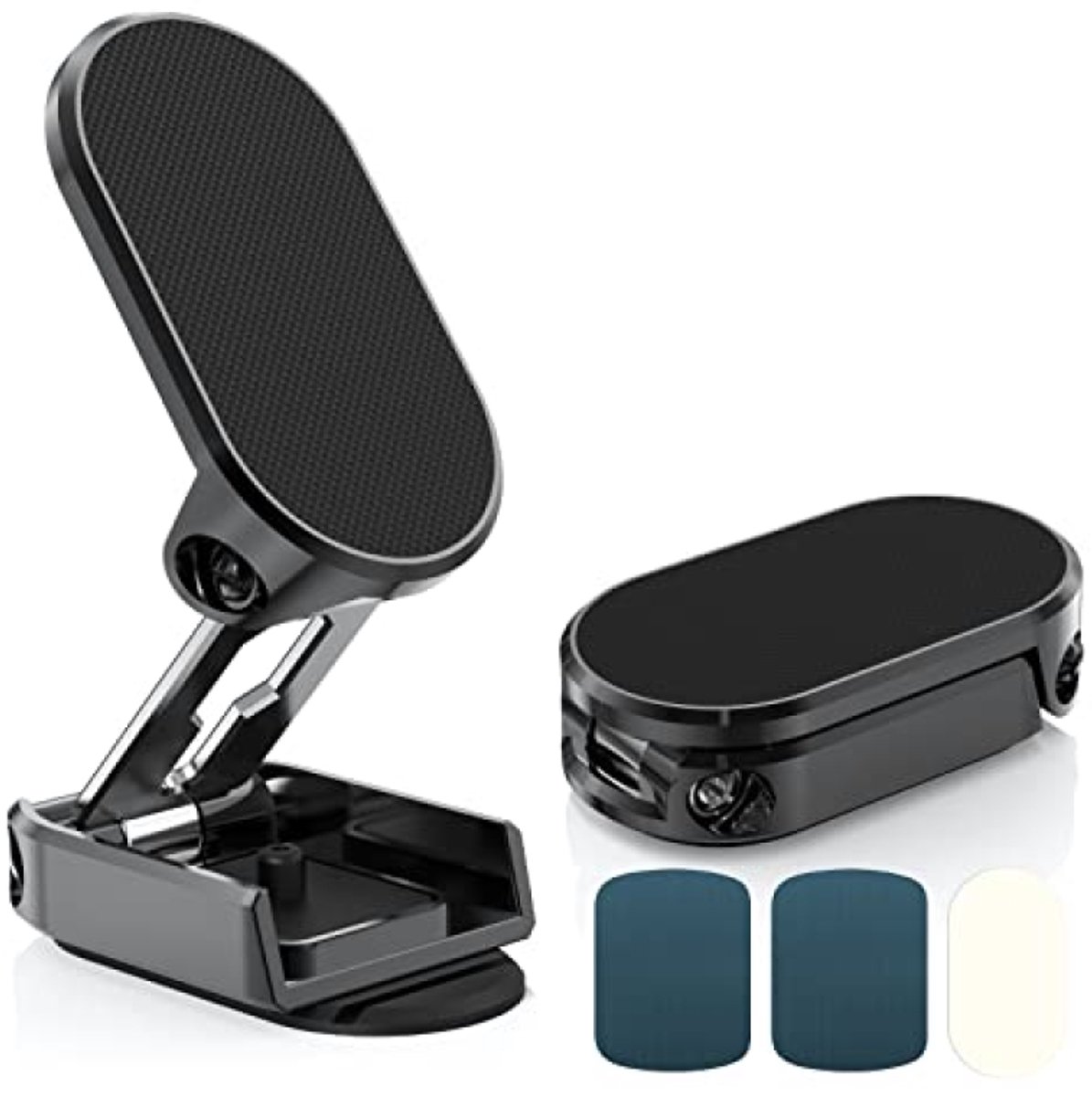 Opvouwbare magnetische autotelefoonhouder met 720° rotatie, sterke N52 magneten
