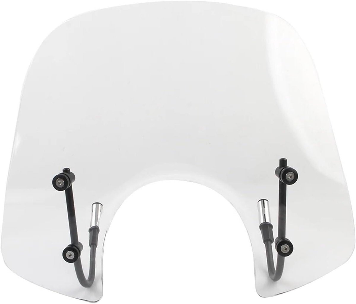 Motorfiets Voorruit - Windscherm ABS - Bescherming Rijder - Uniforme Dikke ABS - 600 g - Transparant