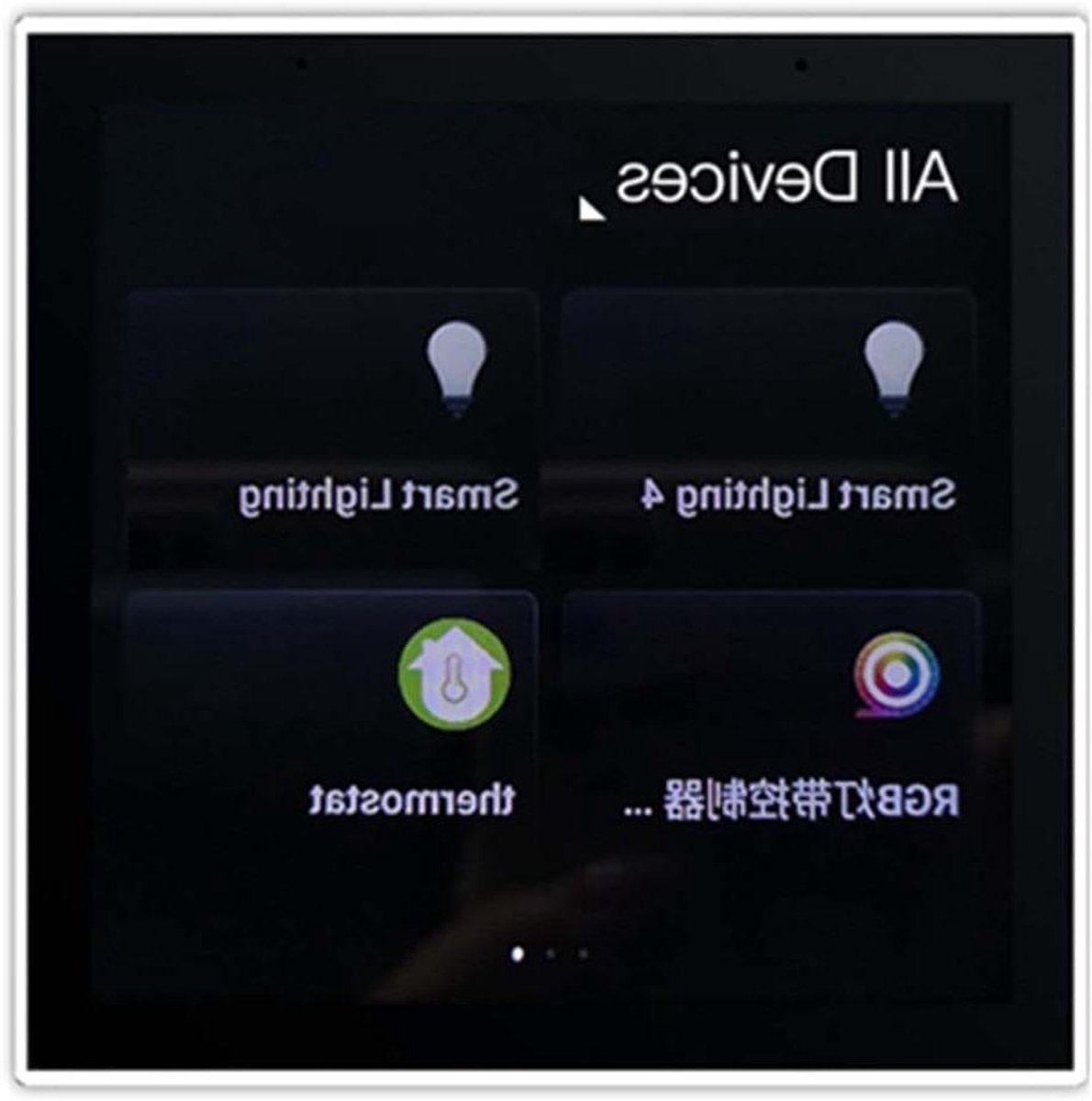 Smart Home Bedienpaneel - Centrale Controller - Scènes Beheren - Zigbee Gateway Functie - 86 x 86 mm - Zwart