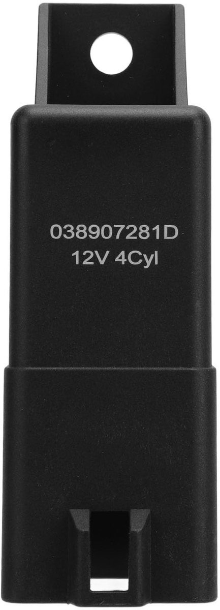 Dailygoods- Gloeikaarsrelais 9-polig - Stabiele Prestatiecontrole-eenheid - Compatibel met Altea/Cordoba - ABS-materiaal - Spanning 12 V - Aantal pinnen: 9 - Gloeibougieregelaar